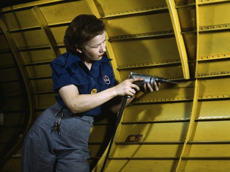 Vintage photos show how the role of women in the workforce has evolved in the last 100 years