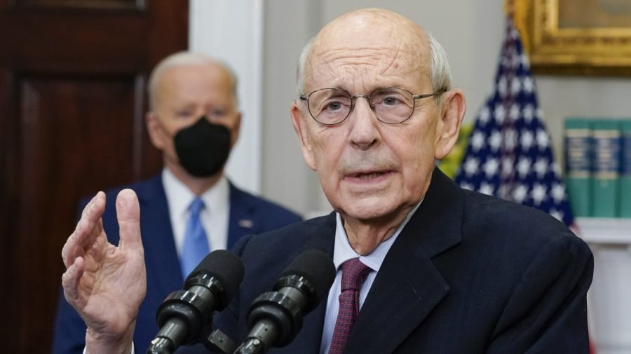Breyer defends Roberts, federal judges in Trump feud