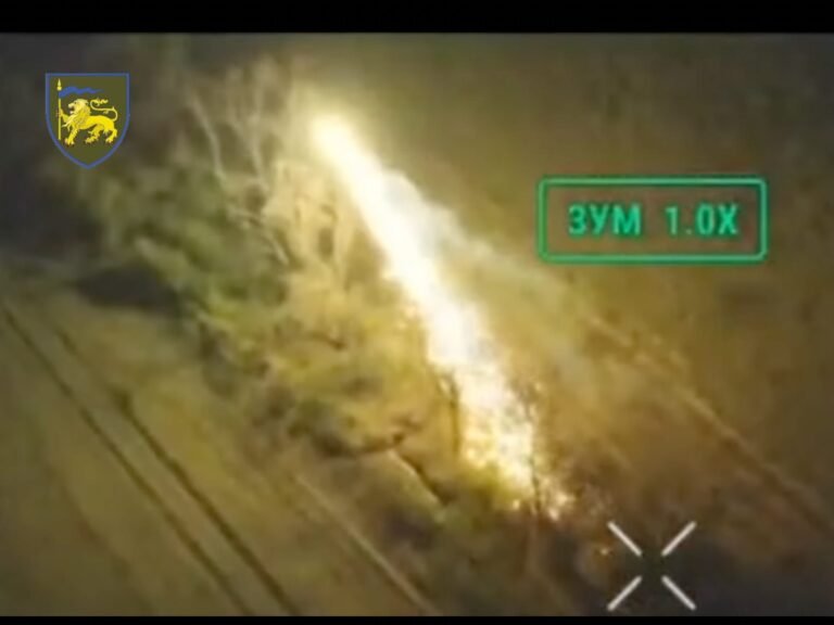 This molten thermite drone ammo burns through damaged Russian tanks at over 3000 degrees to make sure they stay dead