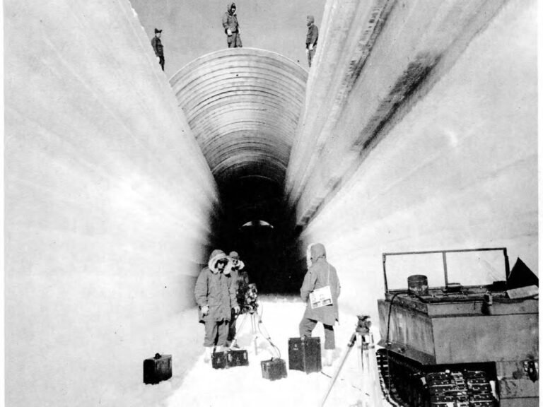 See photos of Camp Century, a secret US military base built beneath Greenland's ice sheet