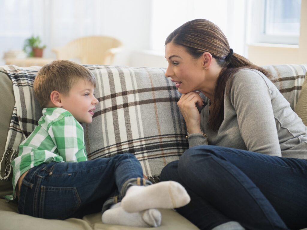 My parents never had hard conversations with me. I'm talking to my 6-year-old about periods, adoption, and death.