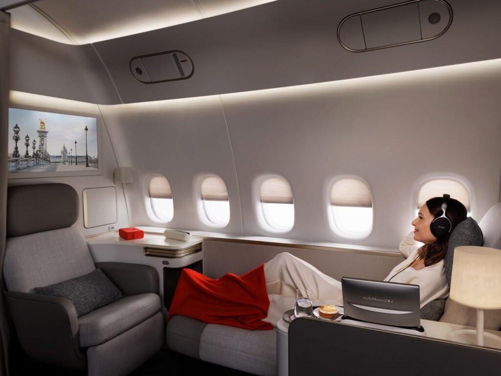 European airlines are waging a first-class battle to woo rich travelers who like turning left