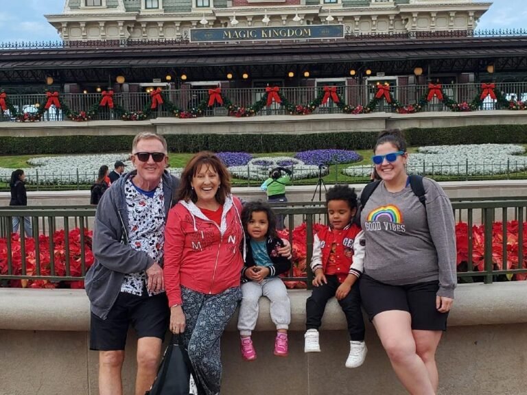 My husband and I are Disney fanatics. We are not taking our twin grandchildren until they are 6.