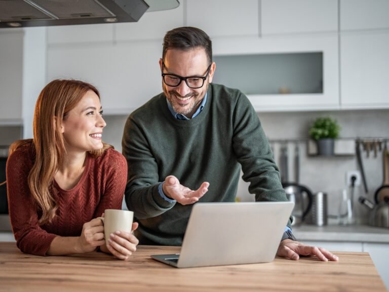 Every Saturday, my husband and I meet over coffee to plan meals for the week. It's great for our relationship and budget.