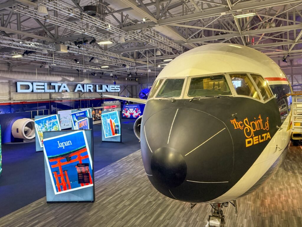 I visited Delta's flight museum and saw 100 years of aviation history — including a legendary Boeing 747