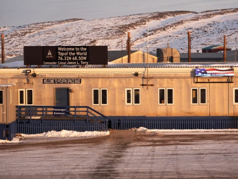 See inside Greenland's sole US military base, the only place JD Vance is set to visit amid Trump's territorial ambitions