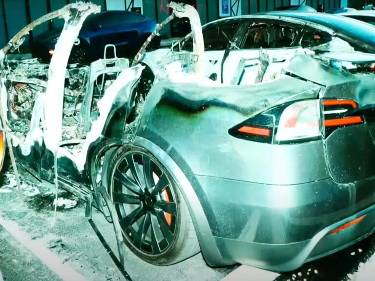 Police charge 36-year-old with arson and unlawful possession of an unregistered gun in Tesla vandalism incident