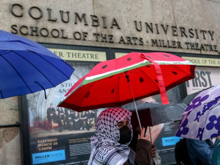 Columbia University's interim president resigned after the school agreed to Trump's demands
