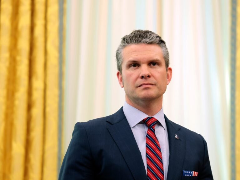 Pete Hegseth signs memo to shrink Defense Department's workforce in a bid to boost efficiency and 'incentivize top performers'