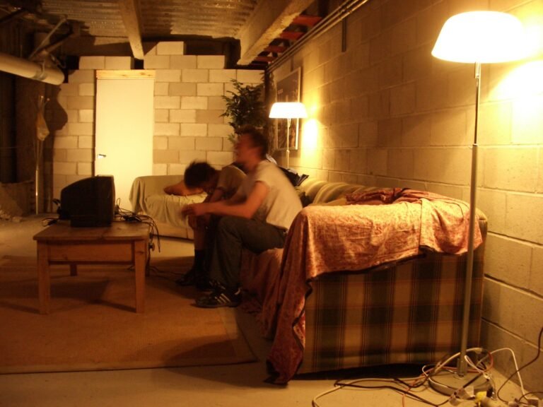 Eight friends built a 'secret mall apartment.' They carried in a sectional sofa, a table, and more without anyone noticing.