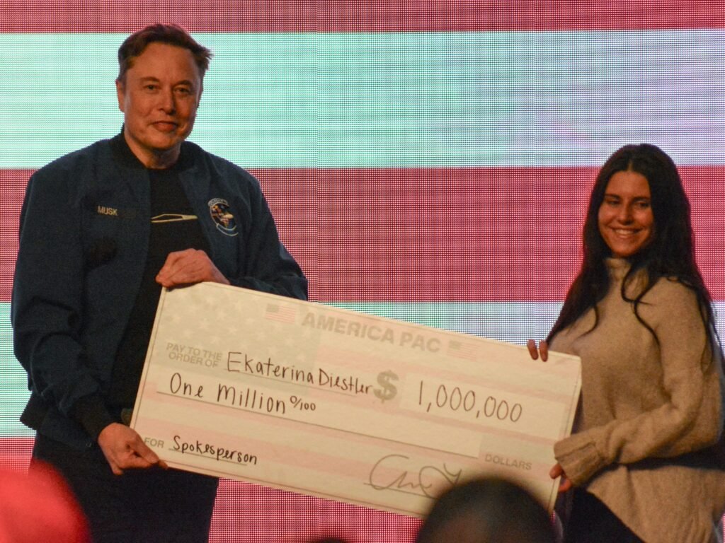 Elon Musk's $1 million giveaways