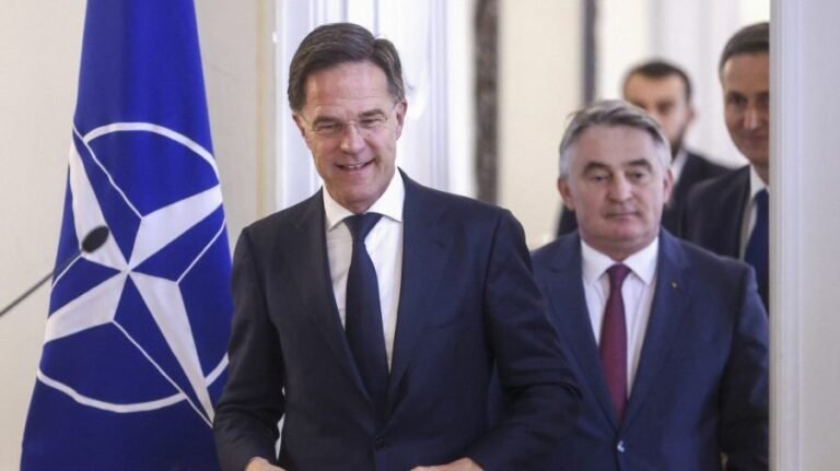 Watch: Trump meets with NATO Secretary-General Mark Rutte