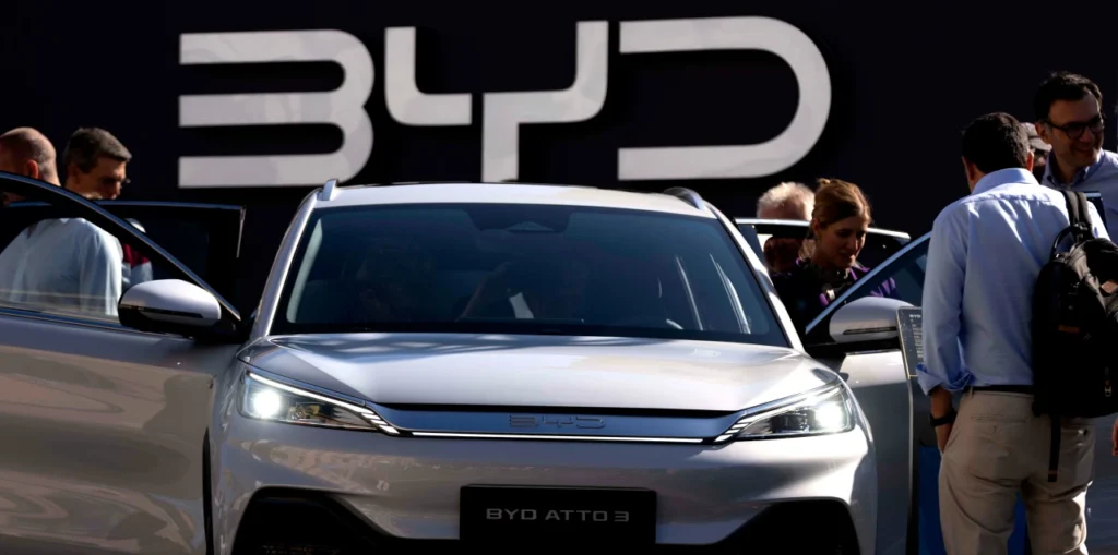 EV maker BYD launches new, ultrafast charging system