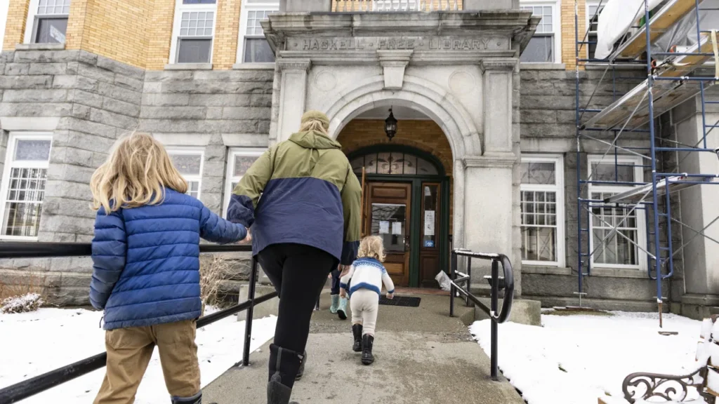 This library on the border became a microcosm of U.S.-Canada tensions