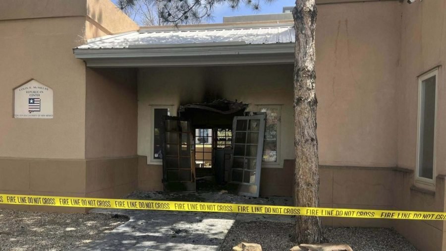 New Mexico GOP says its office was damaged in ‘deliberate act of arson’