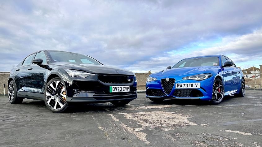 Alfa Romeo Giulia in Quadrifoglio trim - pictures