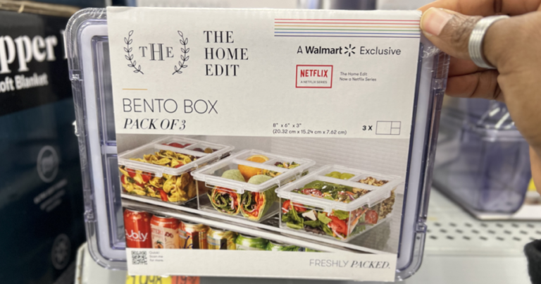 The Home Edit Bento Box 3-Pack Only $9.83 on Walmart.com (Reg. $20)