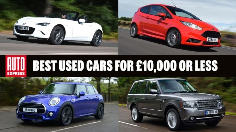 Best cars for £10,000 or less