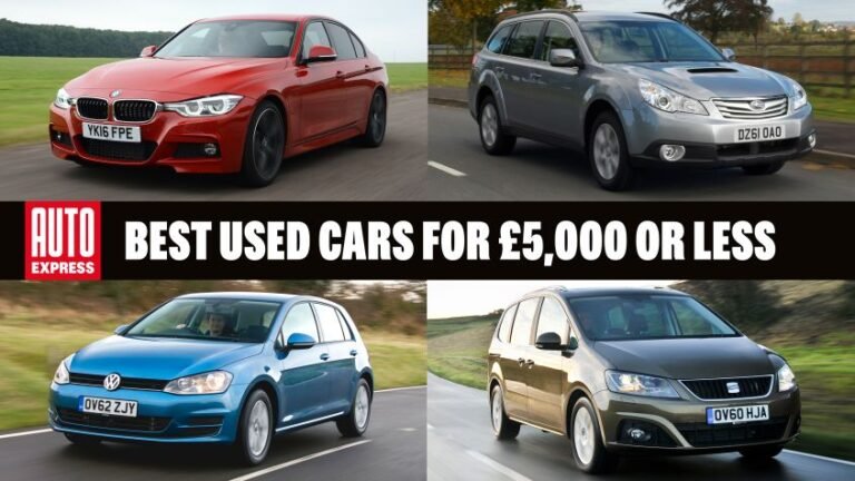 Best cars for £5,000 or less