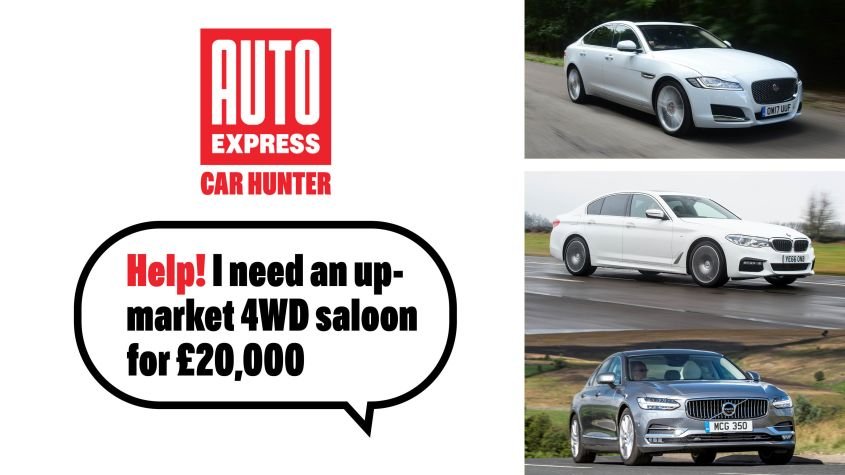 Used 4WD saloons for £20,000 - pictures