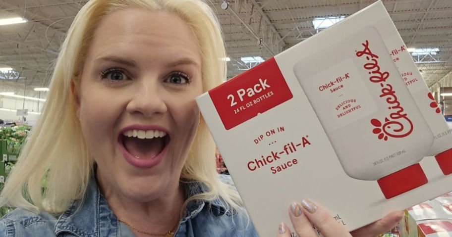 Chick-fil-A Sauce NOW Available at Sam’s Club – 24oz 2-Pack Only $8.98 (Just $4.49 Each!)