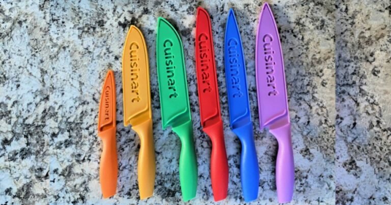 Cuisinart 12-Piece Stainless Steel Kitchen Knife Set Only $9.99 on Amazon (Reg. $20)