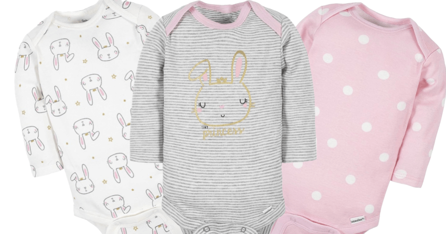 Gerber Long-Sleeve Baby Onesies 6-Pack Only $10 on Amazon (Reg. $23)