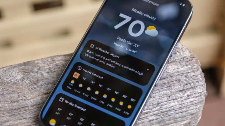 Google’s Pixel Weather app begins testing snowfall forecasts with latest update