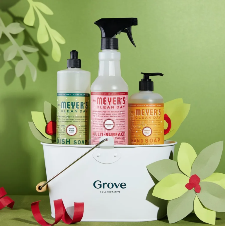 Grove FREE 5-pc. Mrs. Meyer’s Holiday Scents Cleaning Set With Purchase!