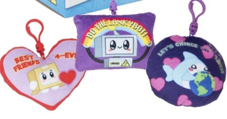 Lankybox Mystery Clip-On Mini Plush Just $2 on Walmart.com | Fun Easter Basket Filler