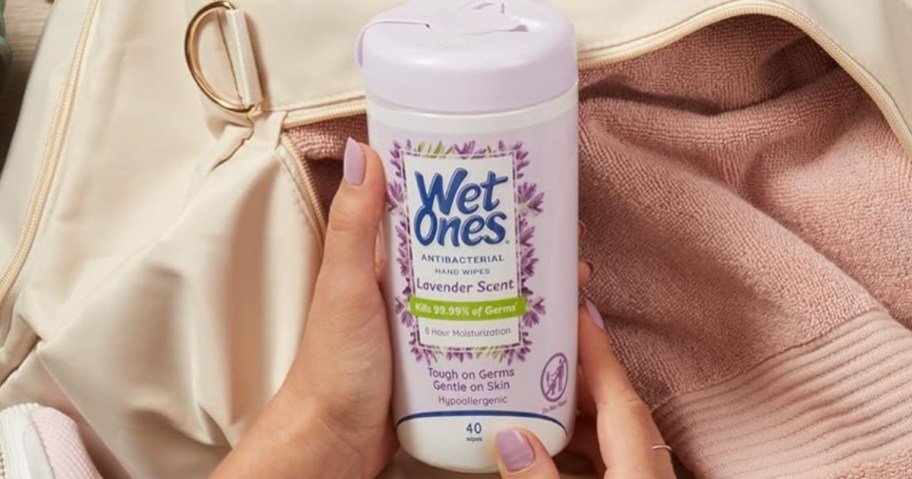 Wet Ones Antibacterial Hand Wipes 40-Count Only $2 Shipped on Amazon