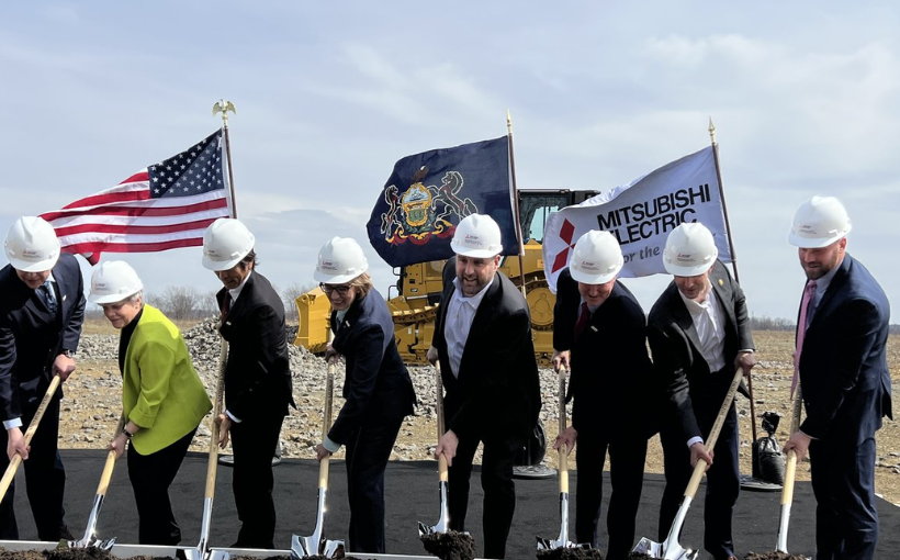 Mitsubishi Breaks Ground on $86M Expansion of Pittsburgh Factory