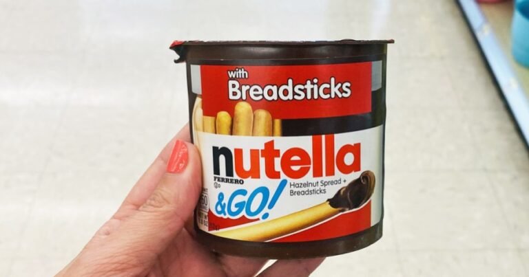 Nutella & Go 12-Count Snack Packs Just $8 Shipped on Amazon (Only 69¢ Each) + More