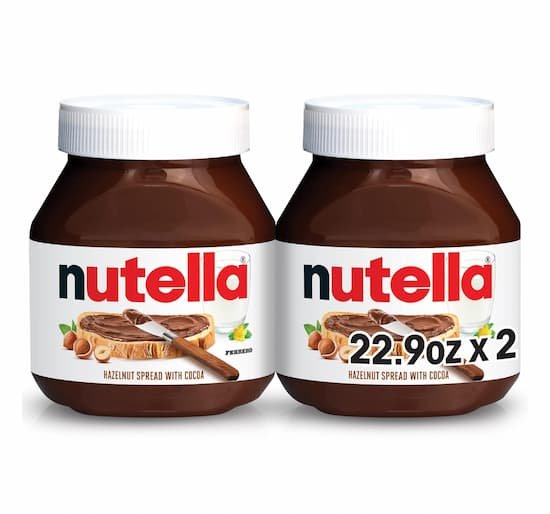 TWO Nutella Hazelnut Spread 22.9 oz Jars only $7.95 shipped (Only $3.98 each!)