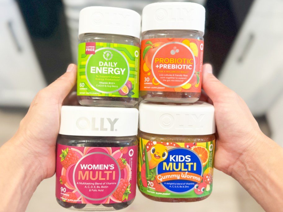 OLLY Vitamins Only $8.97 Shipped on Amazon + Earn $10 Credit (Multivitamins, Probiotics, & More)