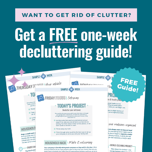 FREE Week of Decluttering Projects!