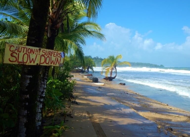 Waterfalls and surfing in Panama