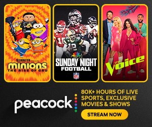 Get 12 months of Peacock for just $19.99 (BLACK FRIDAY DEAL)
