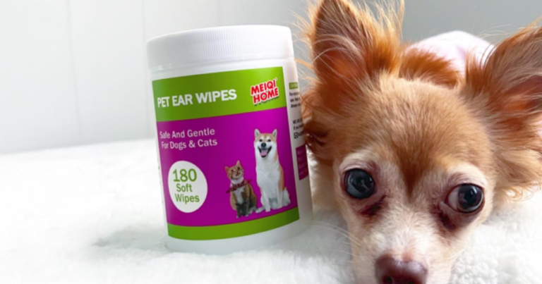 Pet Ear Cleaning Wipes 180-Count ONLY $3 Shipped for Prime Members (Reg. $15)