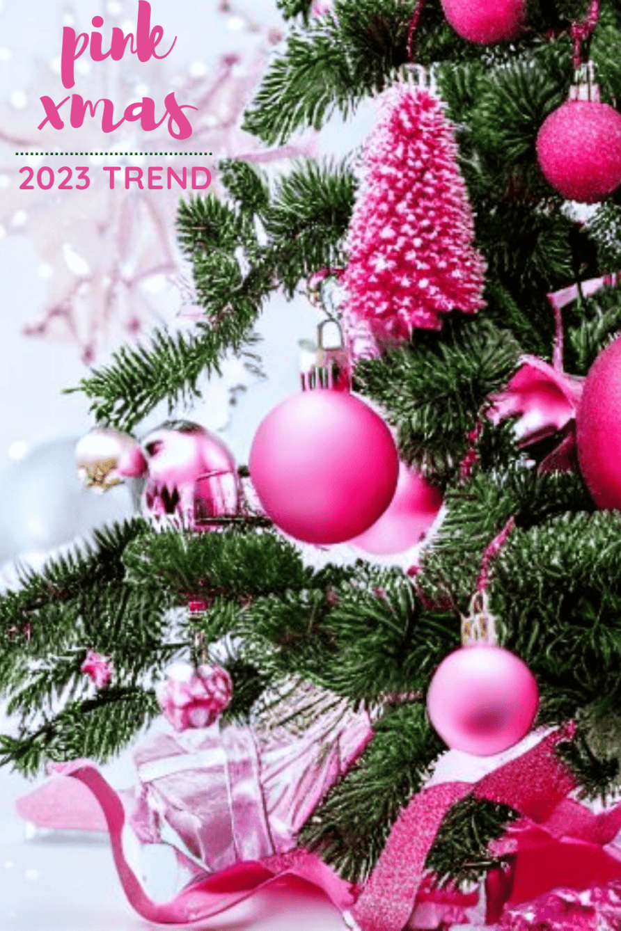 Pink Christmas Decor Inspiration