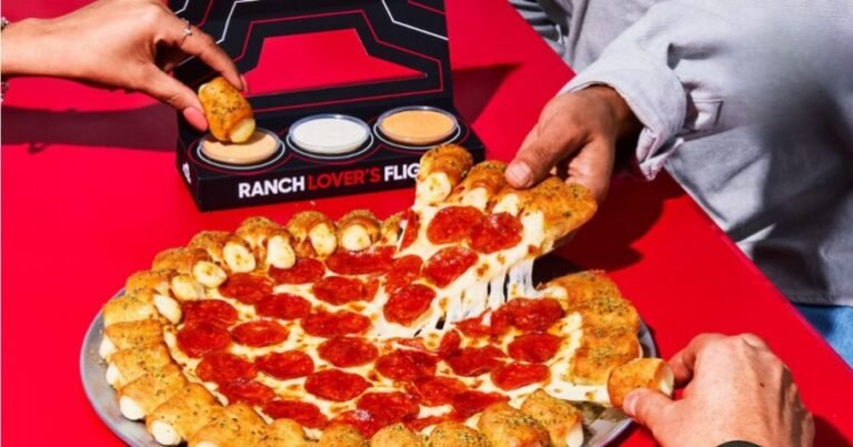 NEW Pizza Hut Cheesy Bites Pizza & Ranch Lover’s Flight Just $15.99