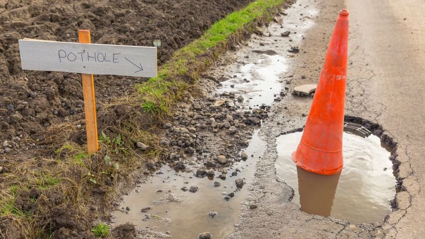 Labour breaks pothole promise as new figures show a fall in repairs
