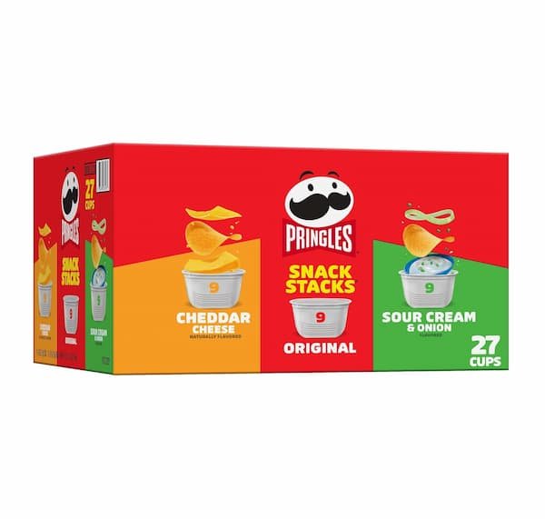 Pringles Snack Stacks, Variety Pack 27-Count only $9.78 shipped!