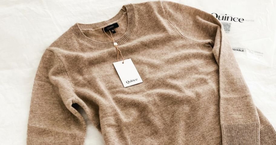 Quince Cashmere Sweaters UNDER $25 Shipped – Today Only!