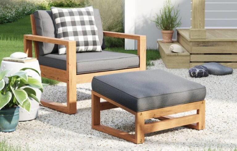 Up to 85% Off Wayfair Patio Furniture | Lounge Chair & Ottoman Set w/ Cushions Only $145.99 Shipped