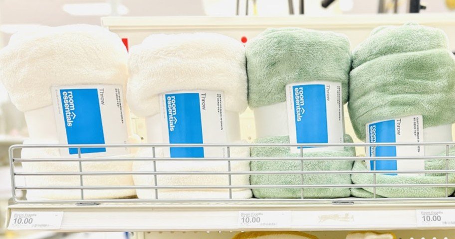 Target Throw Blankets Only $7 (Multiple Colors & Designs)
