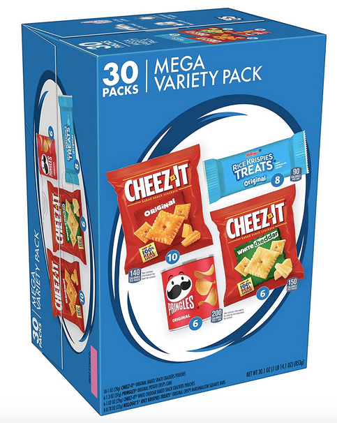 *HOT* Kellogg’s Snacks Mega Variety 30-Pack only $9 shipped!