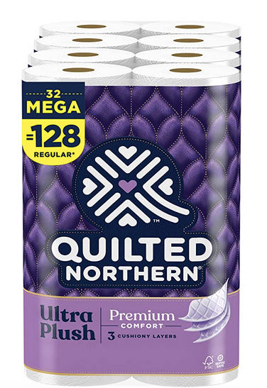 *HOT* Quilted Northern Ultra Plush Toilet Paper, 32 Mega Rolls only $20.78 shipped, plus more!