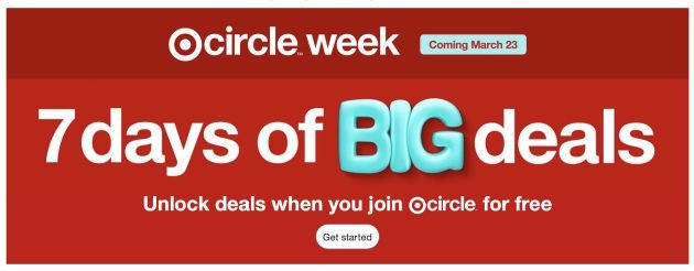Target Circle Week is March 23-29, 2025!