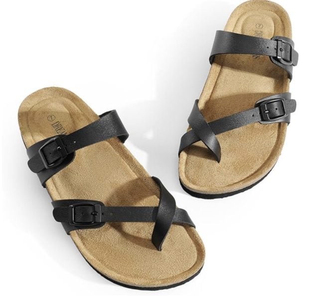 Women’s Thong Slide Sandals only $20.79 {Frugal Birk Alternative!}
